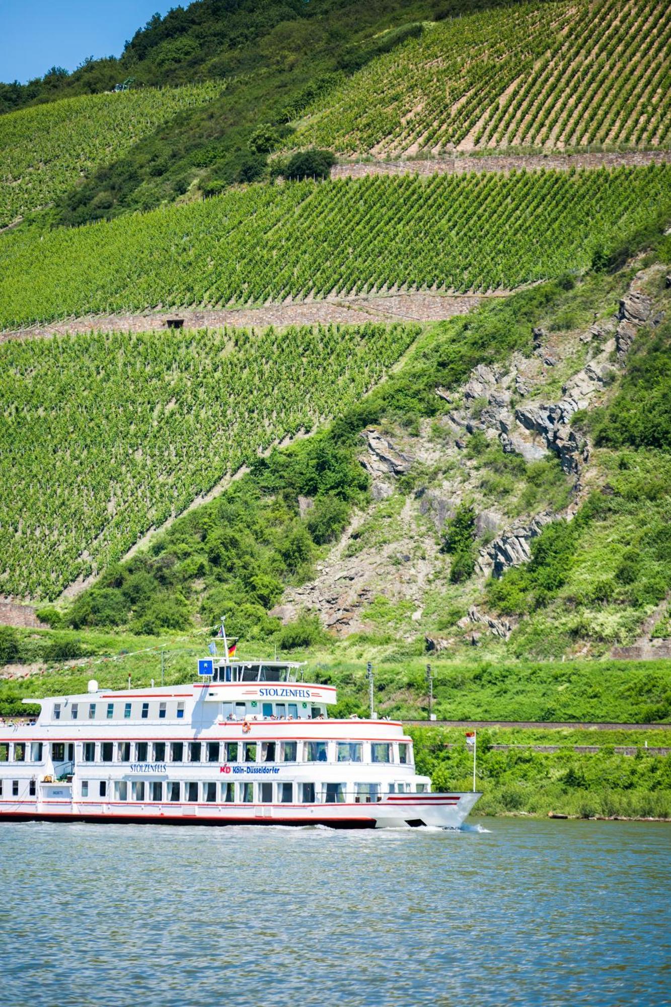 Winzerhof Ross & Rose Hotel Trechtingshausen Buitenkant foto