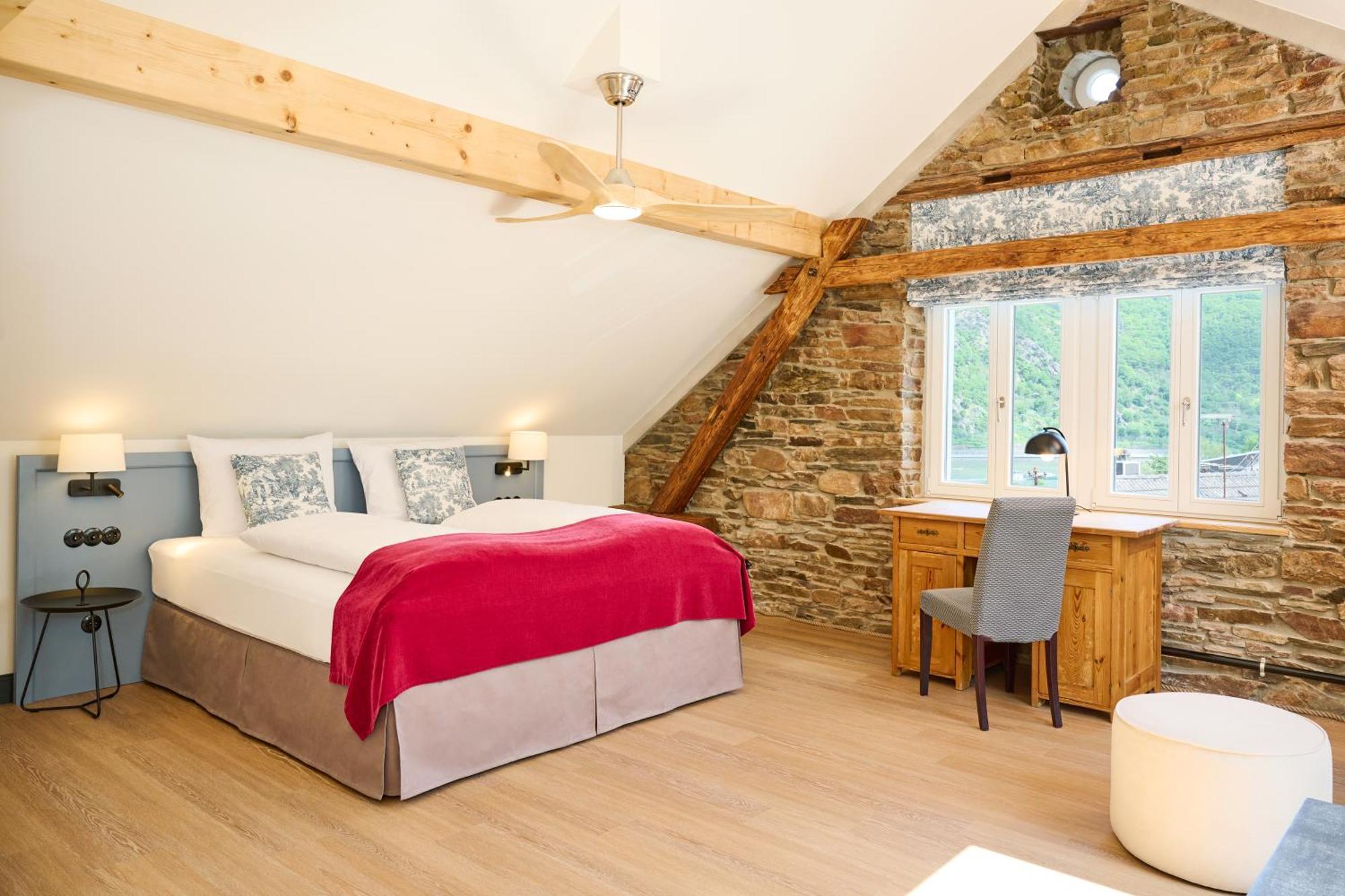 Winzerhof Ross & Rose Hotel Trechtingshausen Buitenkant foto